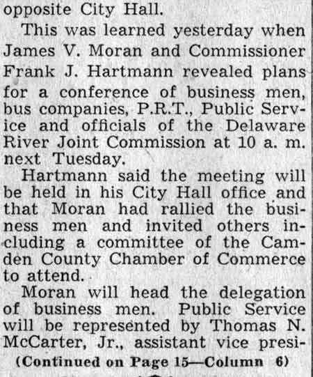Daniel McConnell article, February 26, 1938, clipping 2