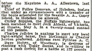 Philadelphia Inquirer, April 21, 1900 (continued)