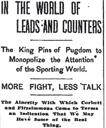 Philadelphia Inquirer, September 14, 1896 — In the World of Leads and Counters