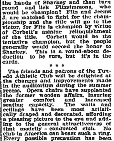 Philadelphia Inquirer, September 14, 1896 — In the World of Leads and Counters (continued)