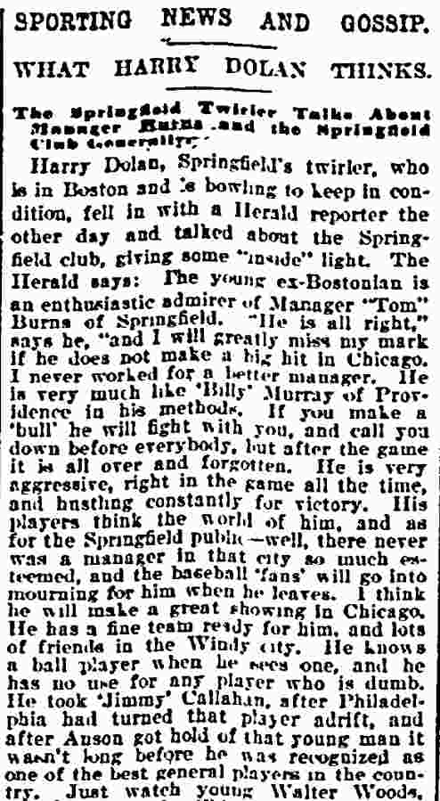 Springfield Massachusetts Republican, February 7, 1898, page 1