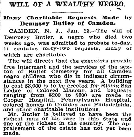 New York Times January 26, 1900