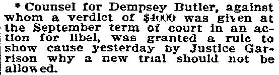 Philadelphia Inquirer February 14, 1897