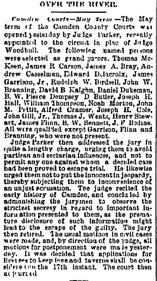 Philadelphia Inquirer May 5, 1880