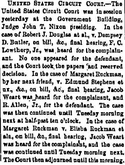 Philadelphia Inquirer December 10, 1880