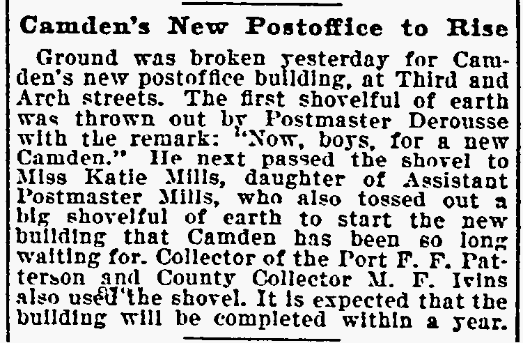 Philadelphia Inquirer, December 8, 1898