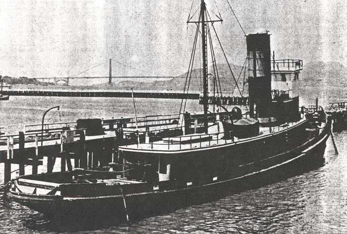 The steam tug Hercules, National Historic Landmark
