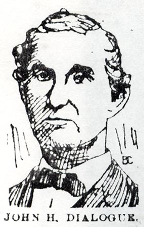 Camden Daily Courier, October 24, 1898 — Death of John H. Dialogue