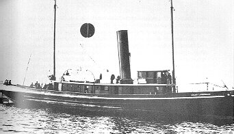 USS Cherokee, built 1891 by John H. Dialogue & Sons as Edgar F. Luckenbach