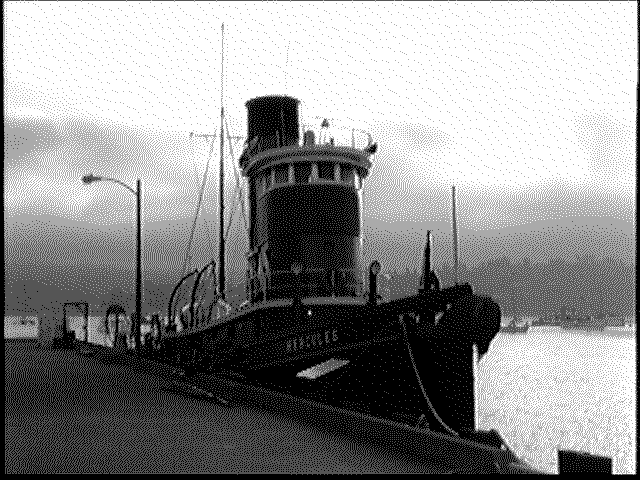 Hercules, black and white photo