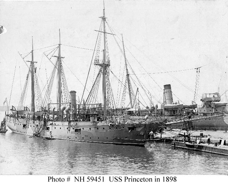USS Princeton PG-13, 1898