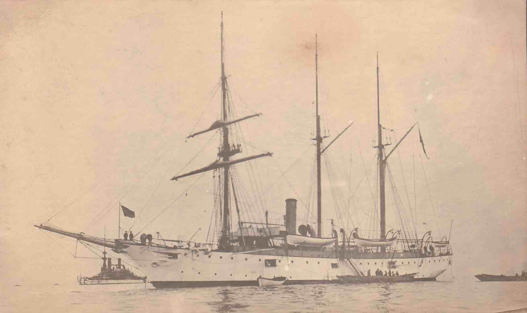 USS Princeton in Manila Bay, about 1903