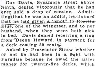 Sellers of Dope in Keen Rivalry (continued)
