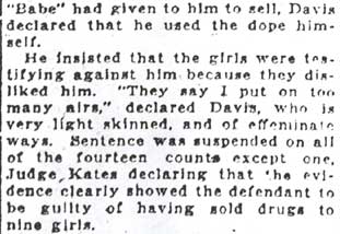 Sellers of Dope in Keen Rivalry (continued)