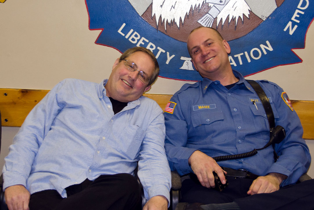 Duane Goobic and Andrew Magee, Camden Fire Department, February 14, 2012