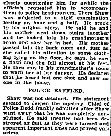 Philadelphia Inquirer, October 13, 1897, Eli Shaw trial, page 5