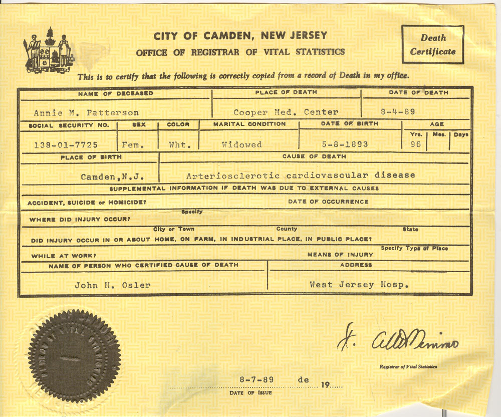 Document, August 7, 1989