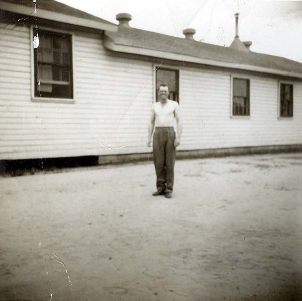Edward L. Patterson in military service, early 1950s