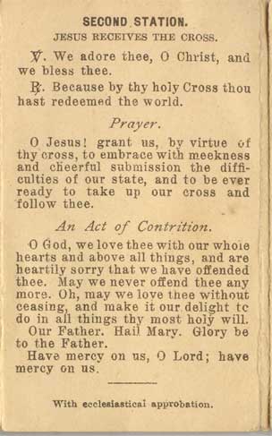 Way of the Cross in Pictures, page 2
