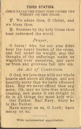 Way of the Cross in Pictures, page 3