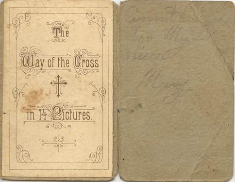 Way of the Cross in Pictures, inner cover