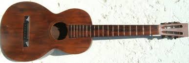 Parlor guitar made by Gustav A. Ernst & Son, c. 1910