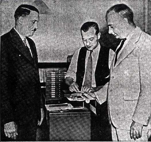 Camden Courier-Post, August 17, 1936 — fingerprint article