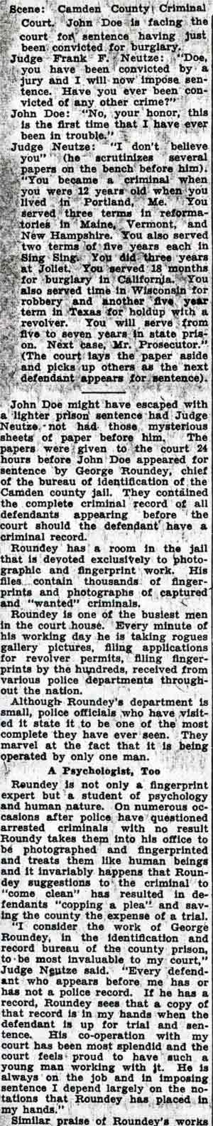 Fingerprints article column 1