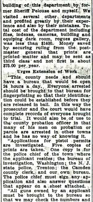 Fingerprints article continued