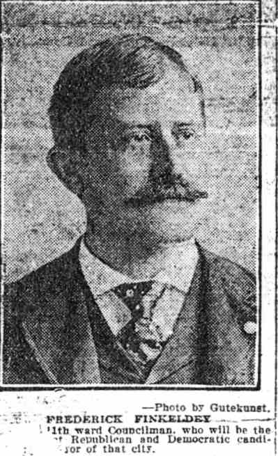 Frederick A. Finkeldey — Philadelphia Telegraph, September 12, 1907