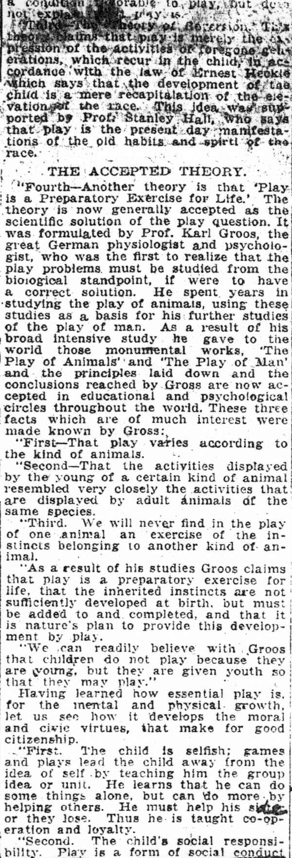 Speech to the Rotary Club of Camden by Frederick A. Finkeldey — Circa 1920, page 2