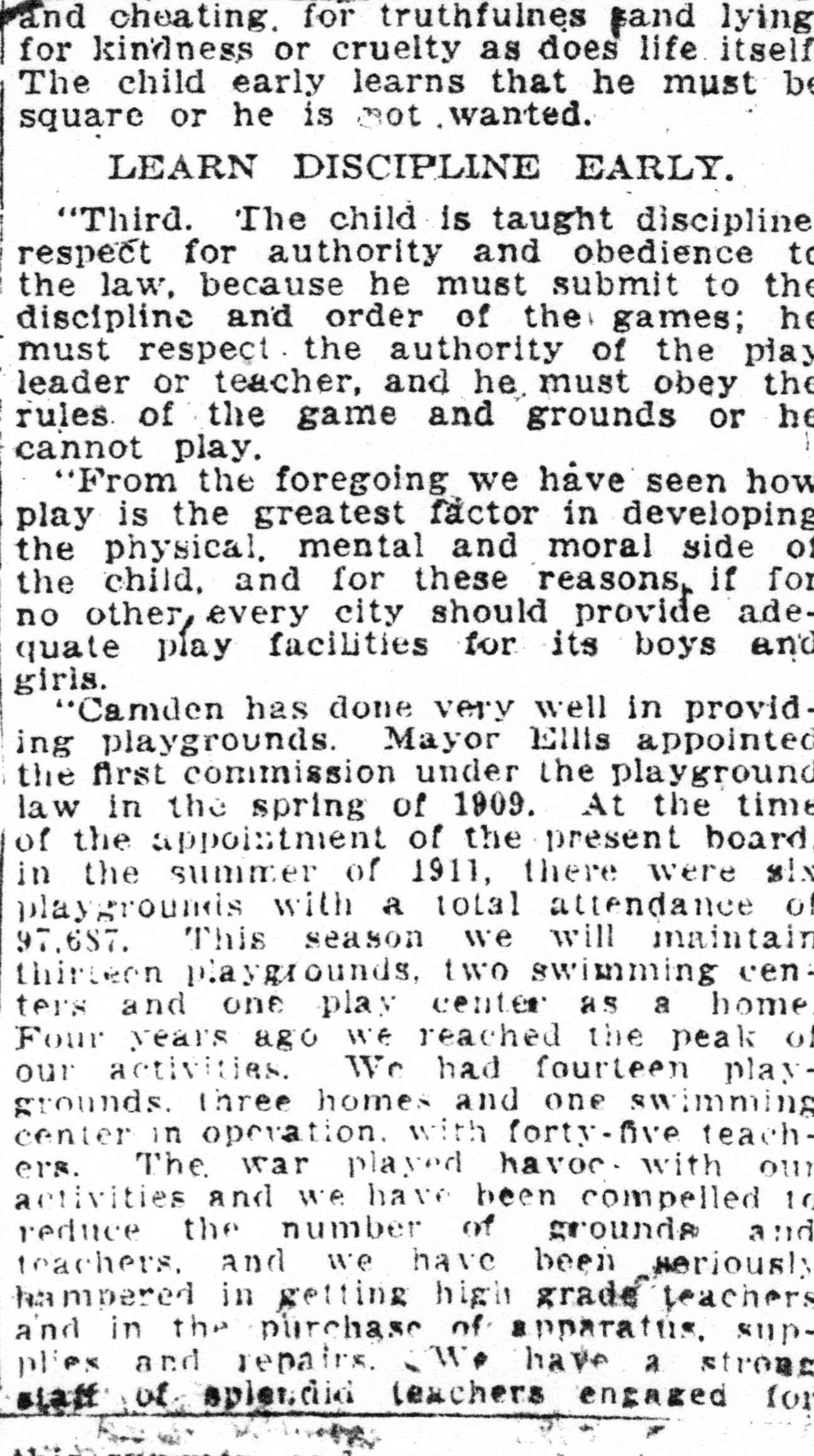 Speech to the Rotary Club of Camden by Frederick A. Finkeldey — Circa 1920, page 4