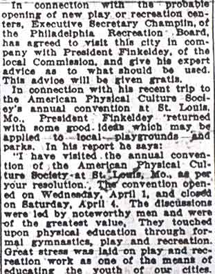Camden Post-Telegram or Courier — May 9, 1914 — Frederick Finkeldey (continued)