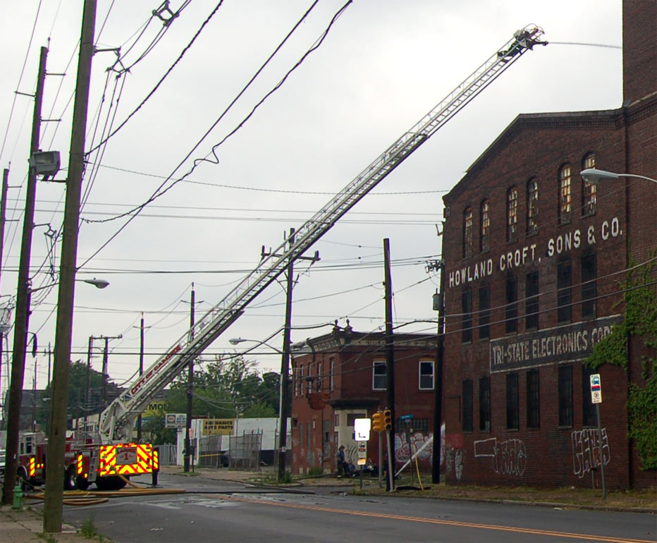 Howland Croft fire, June 11, 2011