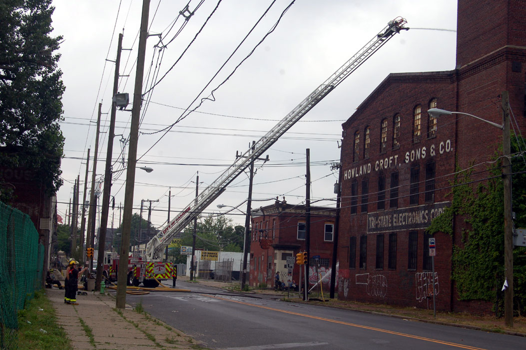 Howland Croft fire, June 11, 2011