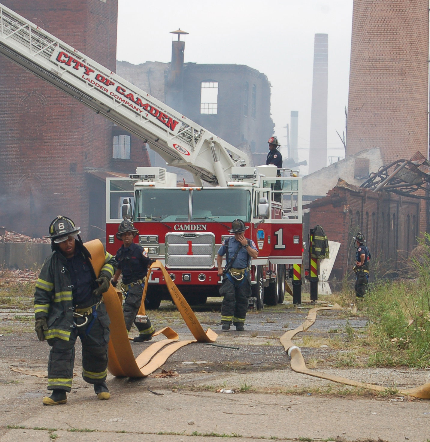 Howland Croft fire, June 11, 2011