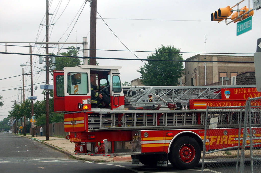 Camden Fire Department Ladder Company 2 — June 11, 2011, second view