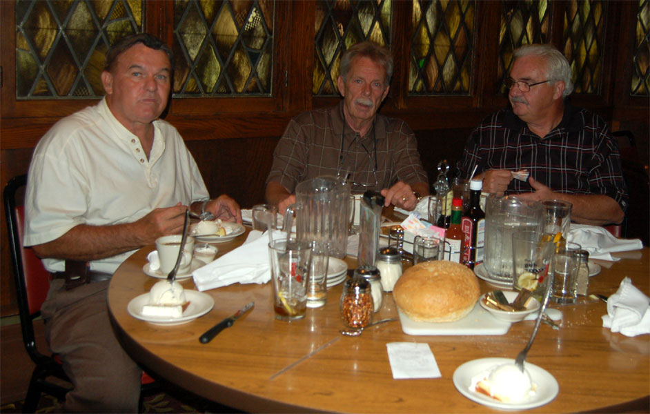 Camden Fire Department Retirees Dinner September 10, 2010 — Glenn Moore, Anthony Winters, Charles Simone