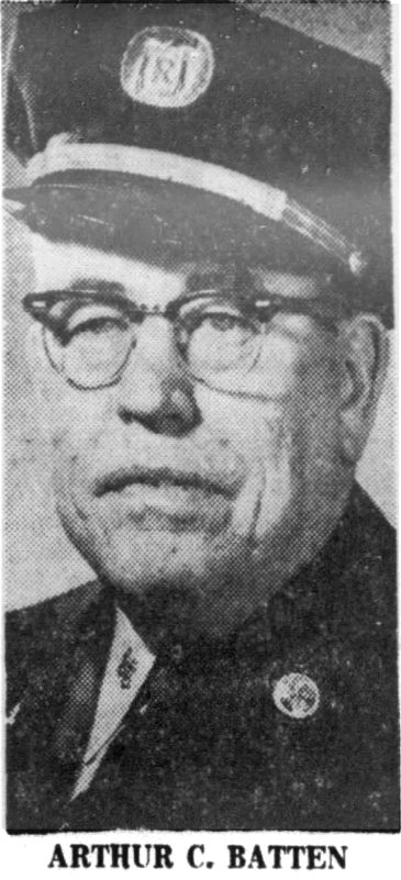 Arthur C. Batten portrait, Camden Courier-Post April 19, 1972