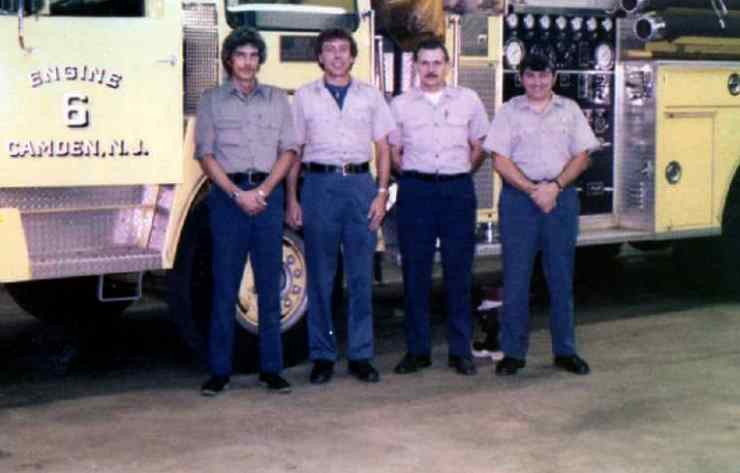 Engine Company 6 crew, about 1984