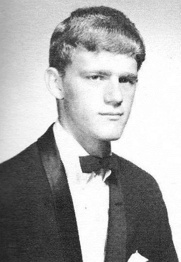 Howard Goonan in the Woodrow Wilson High School yearbook, 1966
