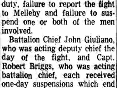 4 Firemen Suspended By Melleby, Camden Courier-Post, October 14, 1969, page 3