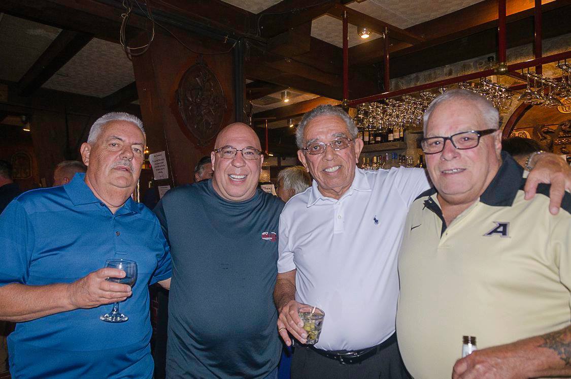 Rich Francesconi with Ernie Santone, Greg DePetris, James McMaster, 2016