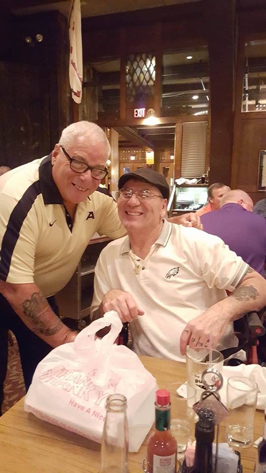 Rich Francesconi with Joe Anyszek, 2016