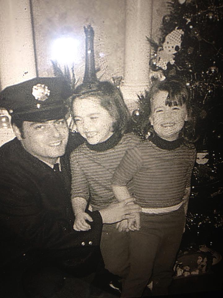 Richard Francesconi with family at Christmas