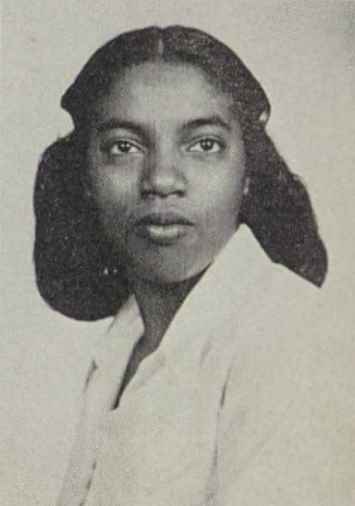 Bernice Z. Reed — Camden High School Purple & Gold Yearbook, 1952