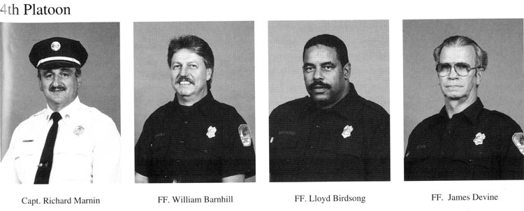 Camden Fire Department, 4th Platoon, Ladder Company 2, 1994