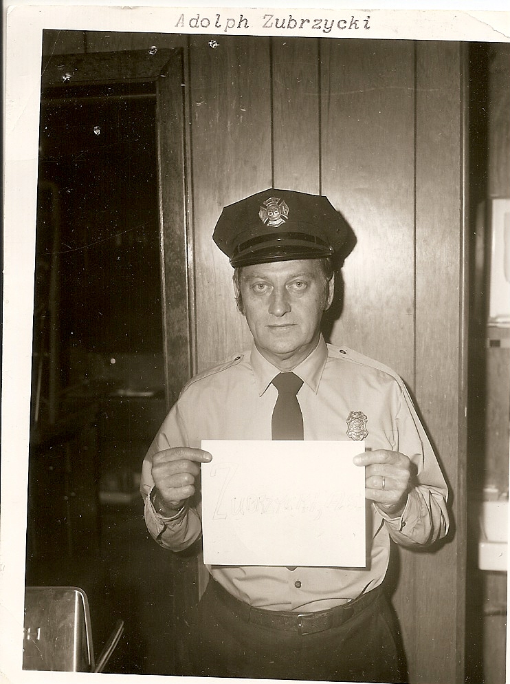 Adolph S. Zubrzycki, Camden Fire Department