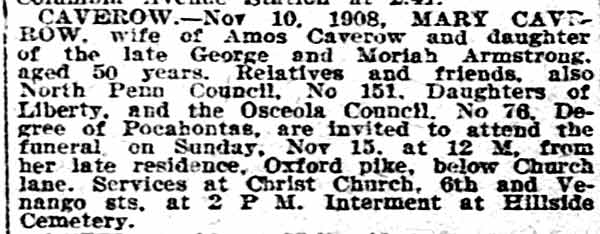 Plasterers Union convention article November 15, 1908