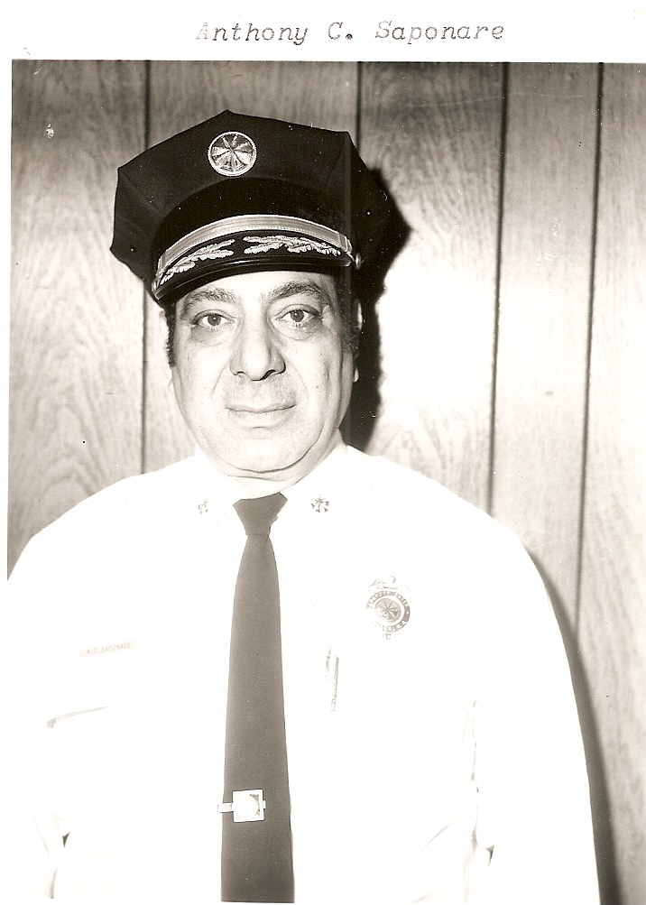 Anthony C. Saponare personnel card